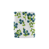 blueberry white background Classical White Mug (Fulfilled In US)
