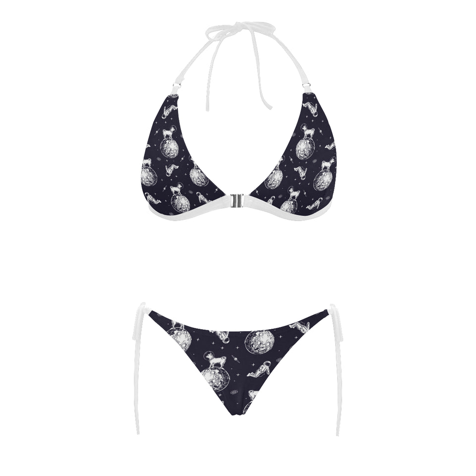 Chihuahua space helmet. astronaut pattern Sexy Bikinis Two-Piece Swimsuits