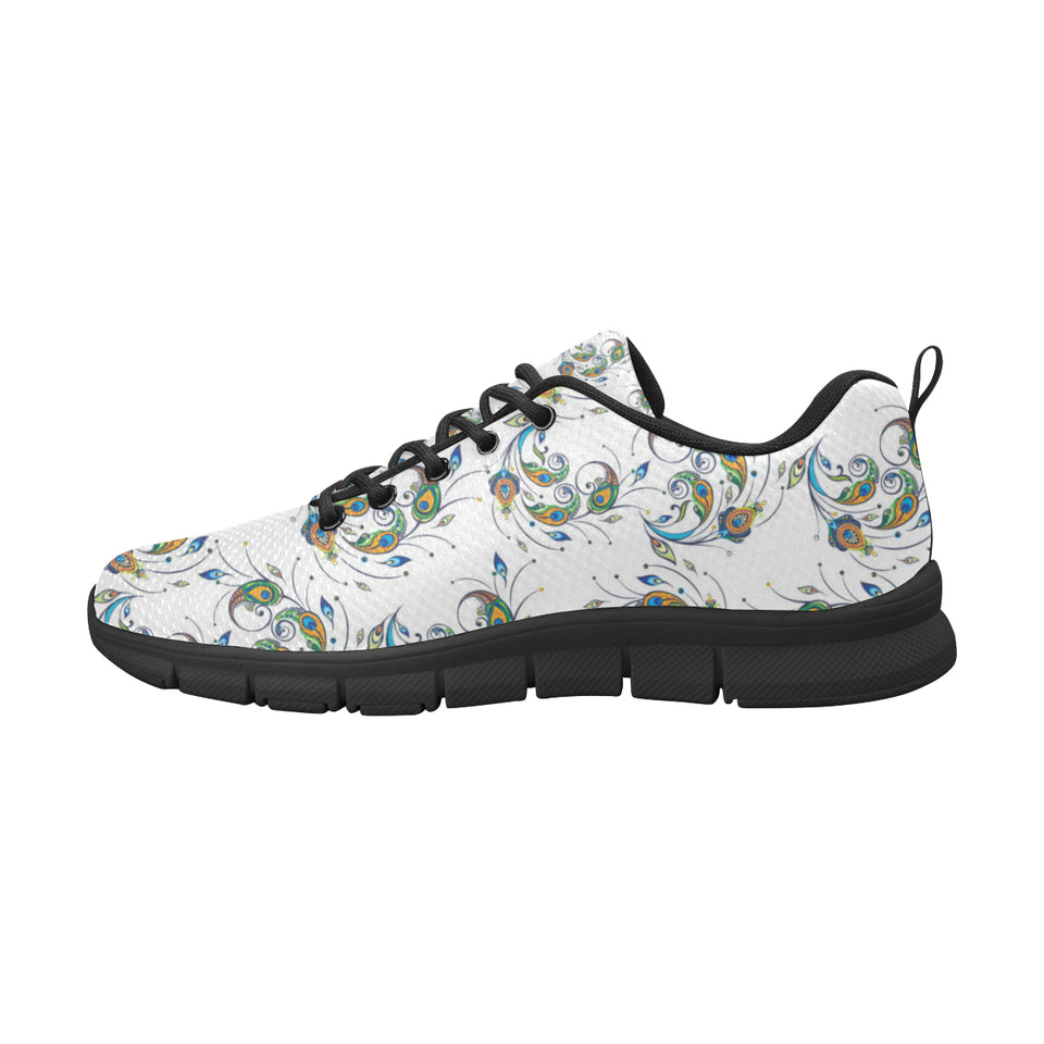 Peacock feather pattern Men's Sneaker Shoes
