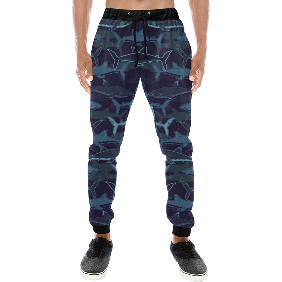 Shark pattern Unisex Casual Sweatpants