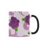 Cute Grape pattern Morphing Mug Heat Changing Mug