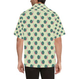 Snail Pattern Print Design 04 Men's All Over Print Hawaiian Shirt (Model T58)