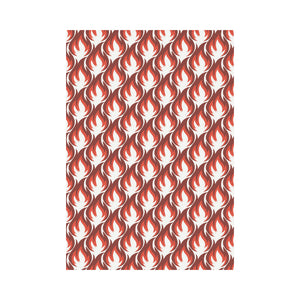 Fire flame symbol design pattern House Flag Garden Flag