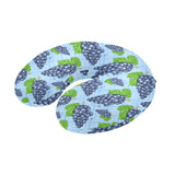 Watercolor grape pattern U-Shaped Travel Neck Pillow