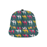 Camel pattern All Over Print Snapback Cap