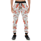 Watercolor fancy carp pattern Unisex Casual Sweatpants