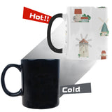 windmill design pattern Morphing Mug Heat Changing Mug