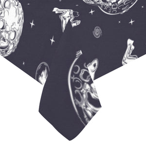 Chihuahua space helmet. astronaut pattern Tablecloth