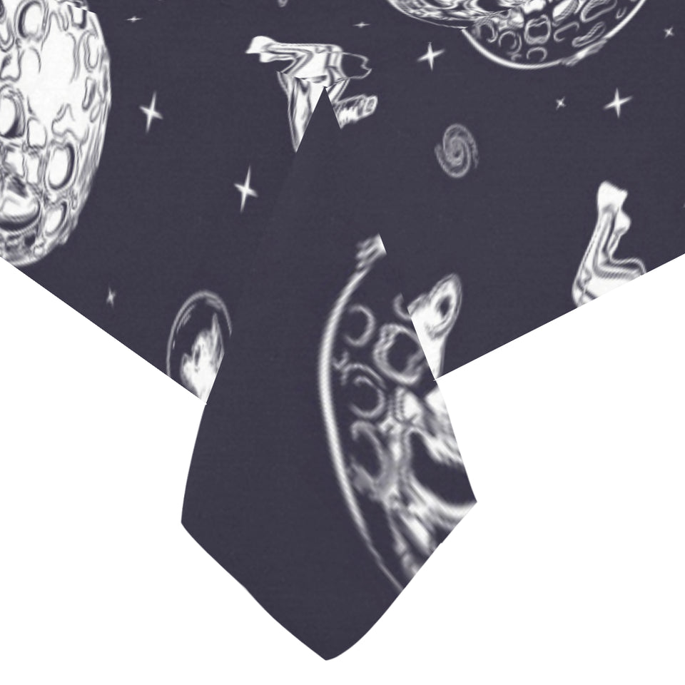 Chihuahua space helmet. astronaut pattern Tablecloth