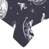 Chihuahua space helmet. astronaut pattern Tablecloth