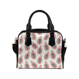 papaya pattern Shoulder Handbag