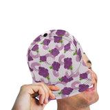 Cute Grape pattern All Over Print Snapback Cap