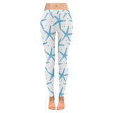 Watercolor starfish pattern Women's Legging Fulfilled In US