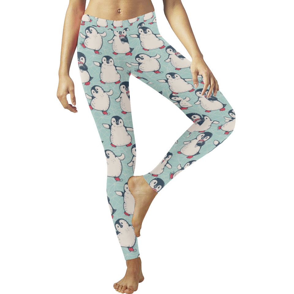 Cute Penguin pattern Women's Legging Fulfilled In US