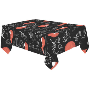 fox sleeping fox pattern Tablecloth