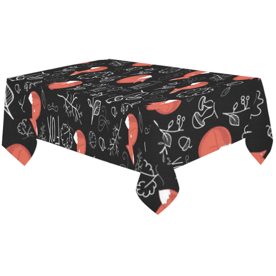 fox sleeping fox pattern Tablecloth