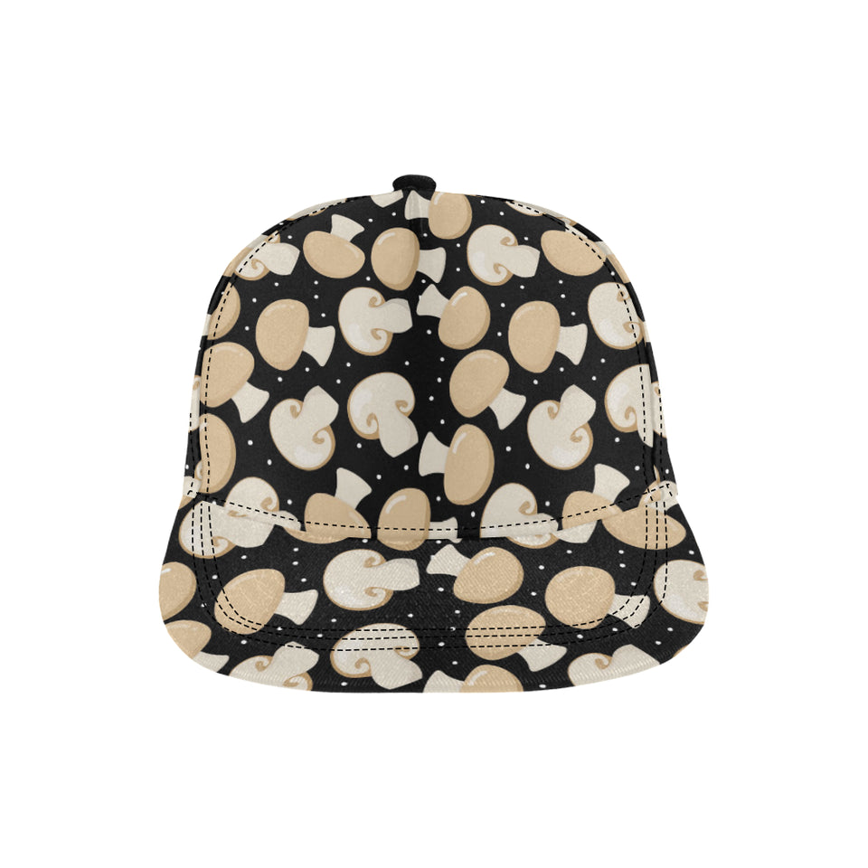 Champignon mushroom pattern All Over Print Snapback Cap