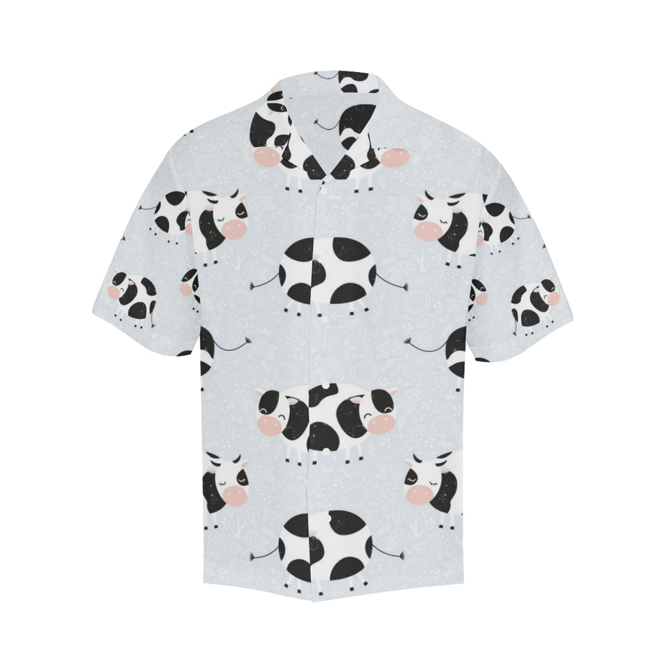 Cute cows pattern Men's All Over Print Hawaiian Shirt