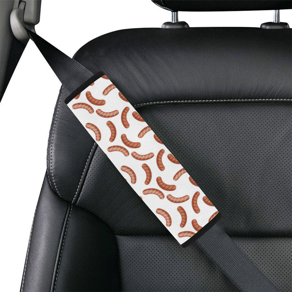 Sausage Pattern Print Design 04 Car Seat Belt Cover