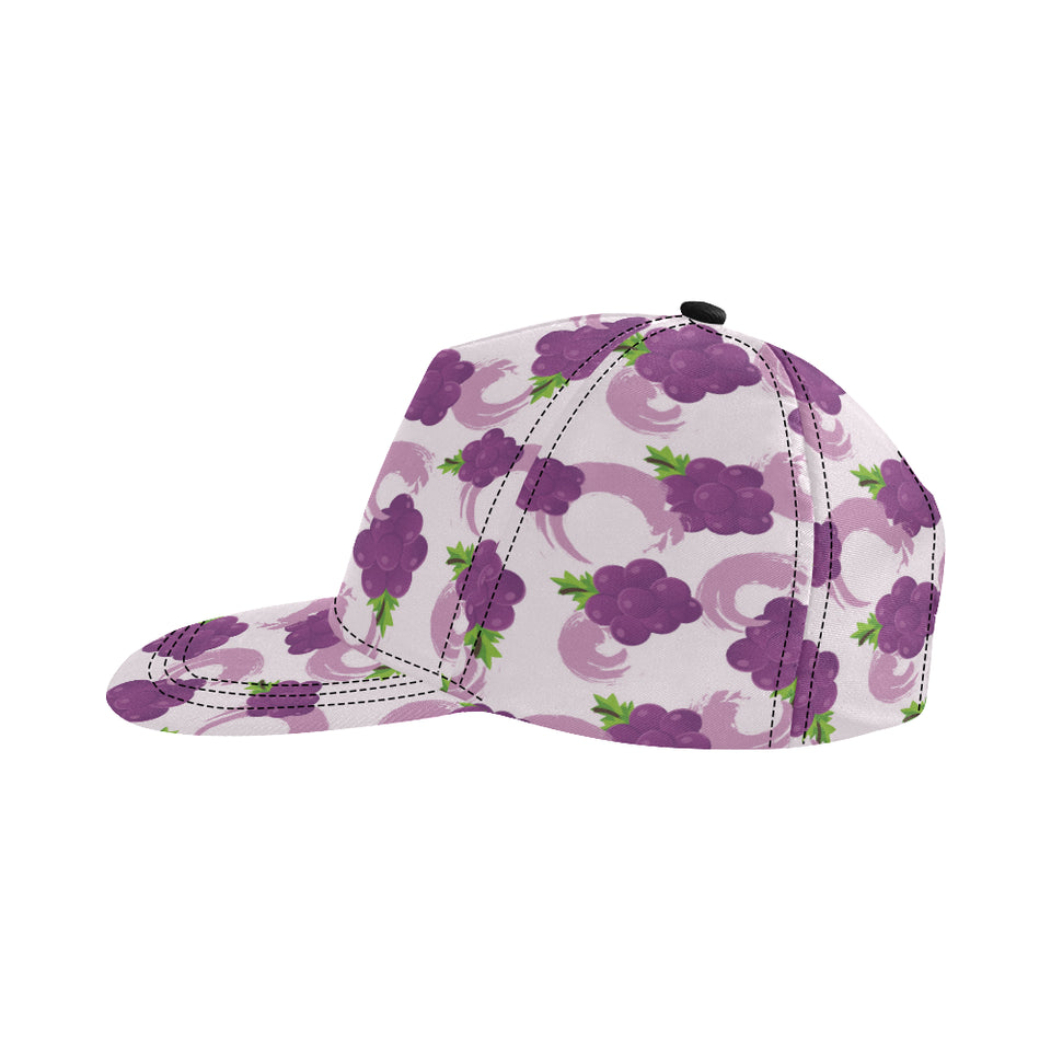 Cute Grape pattern All Over Print Snapback Cap