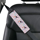 Beautiful toucan flower leaves Car Seat Belt Cover