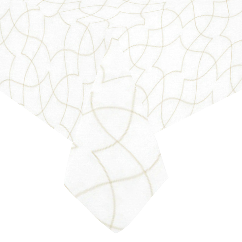 arabic white pattern Tablecloth