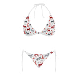 Deer tree snowflakes chrismas pattern Sexy Bikinis Two-Piece Swimsuits