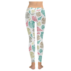 Colorful shell pattern Women's Legging Fulfilled In US