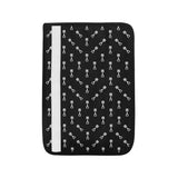 Engine Piston Black Theme Pattern Print Design 03 Car Seat Belt Cover