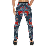 Koi Fish Carp Fishs hand drawn japanese art Unisex Casual Sweatpants