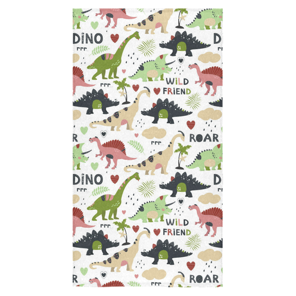 Cute dinosaurs pattern Bath Towel