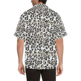 Leopard skin print pattern Men's All Over Print Hawaiian Shirt