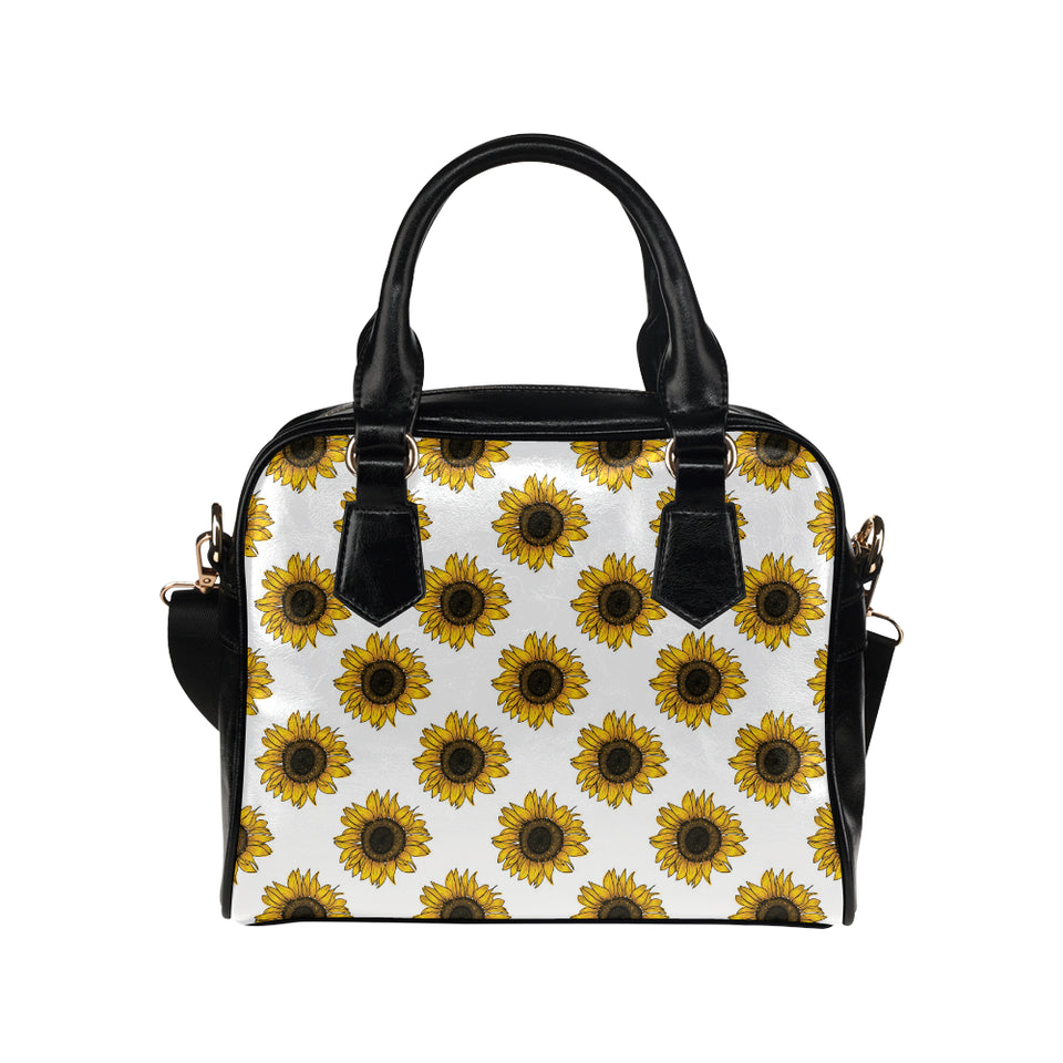 sunflowers design pattern Shoulder Handbag