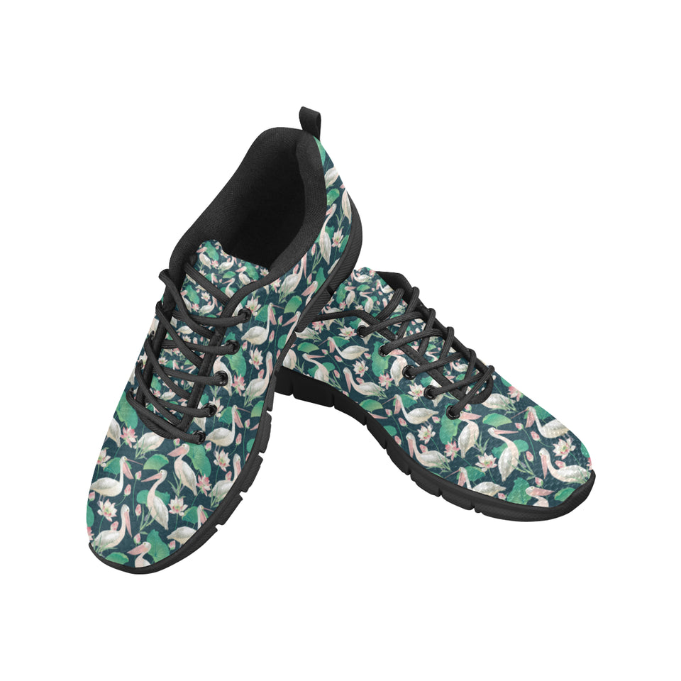 Pelican Pattern Print Design 03 Men's Breathable Sneakers ( Model 055)