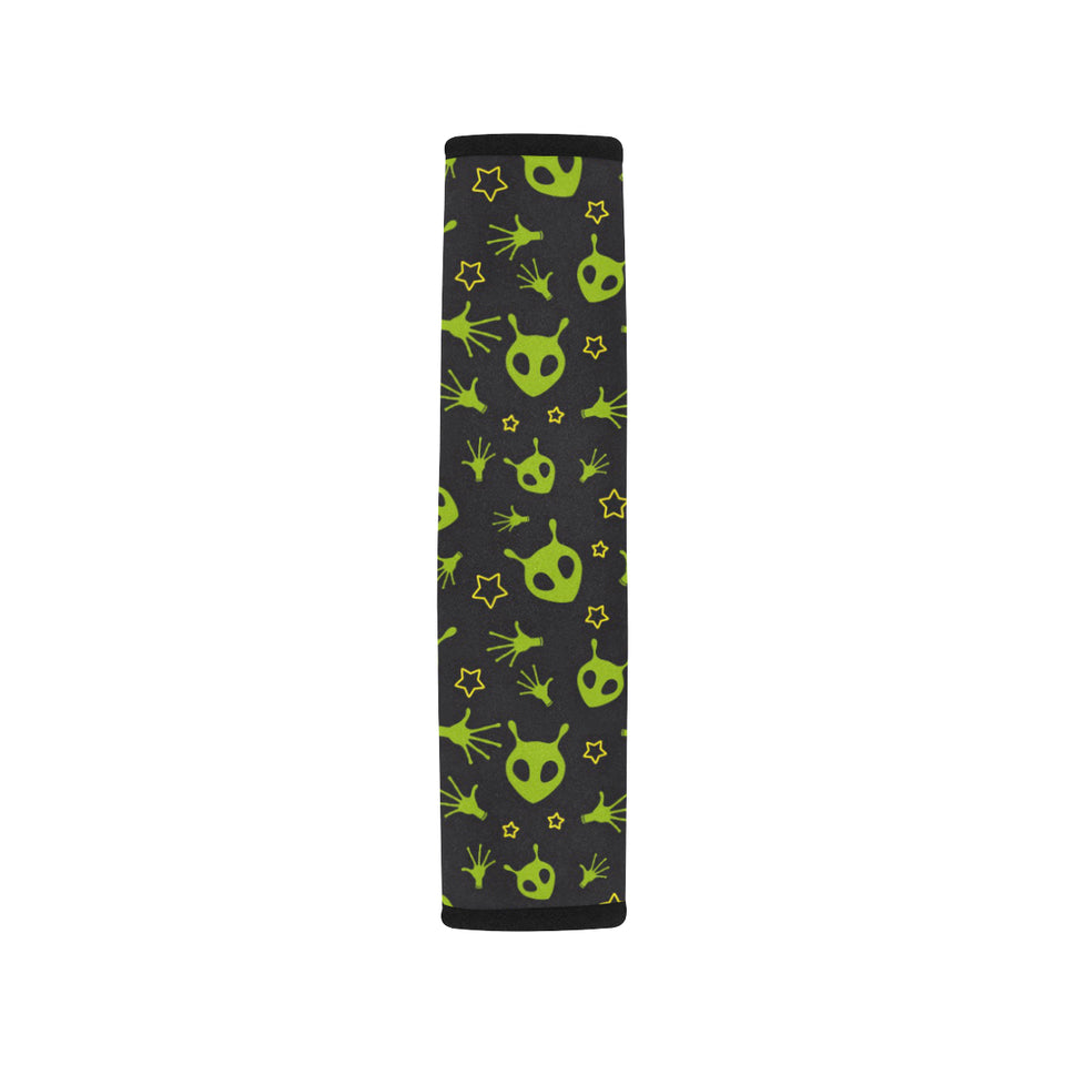 Alien Pattern Print Design 02 Car Seat Belt Cover