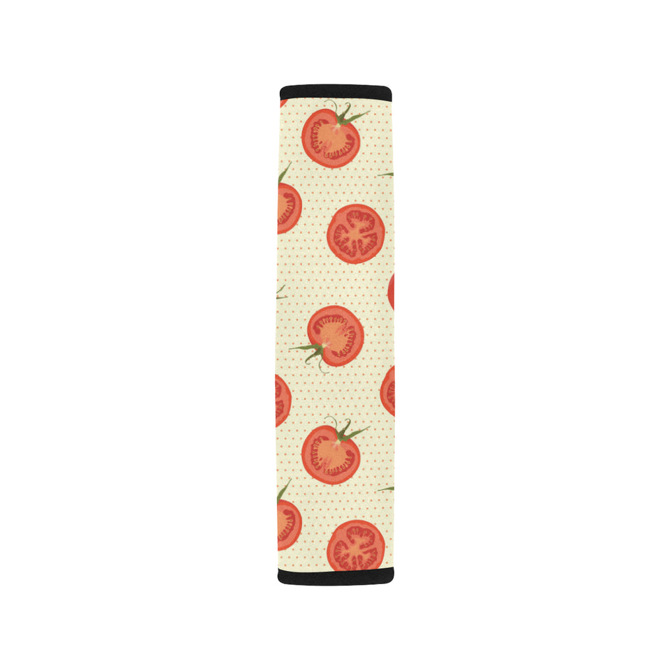 Tomato dot background Car Seat Belt Cover