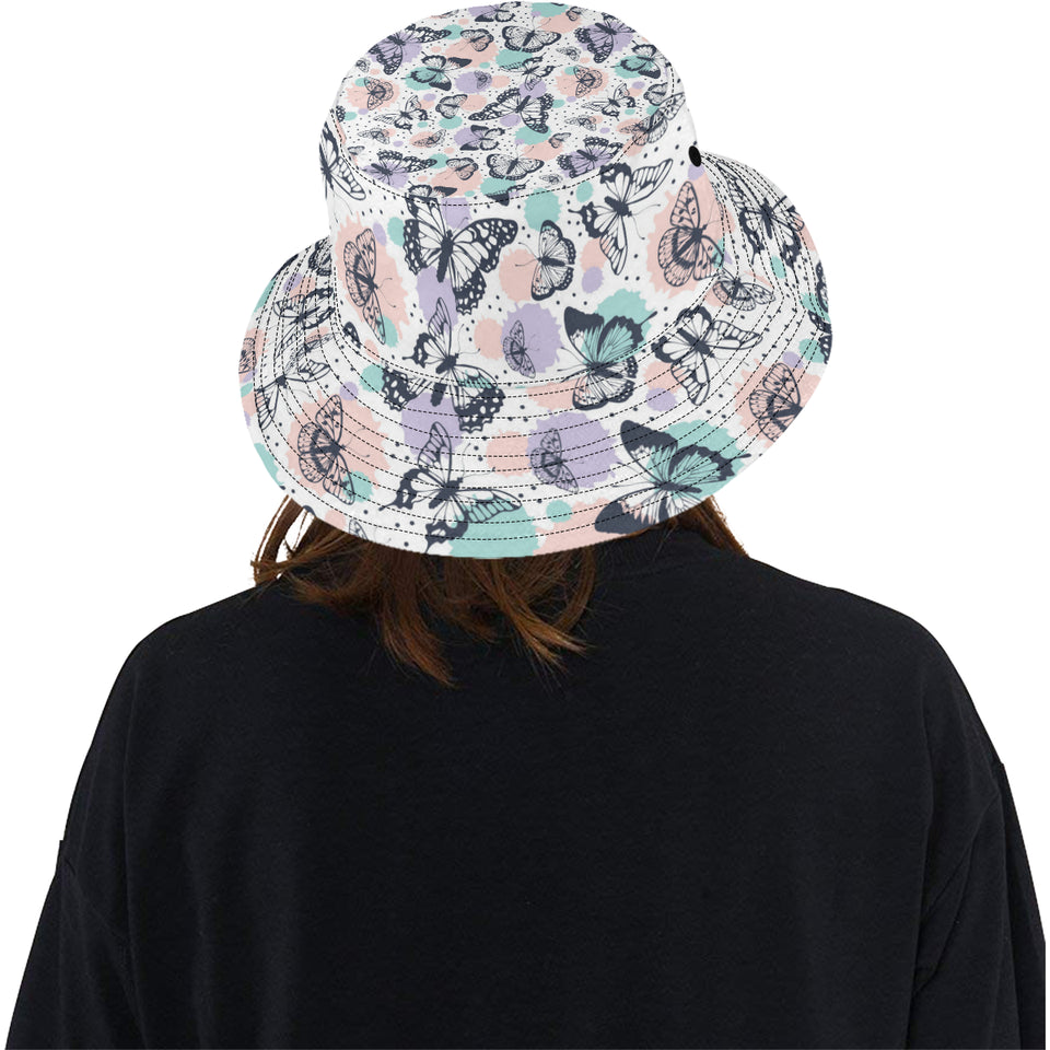 Butterfly pattern Unisex Bucket Hat