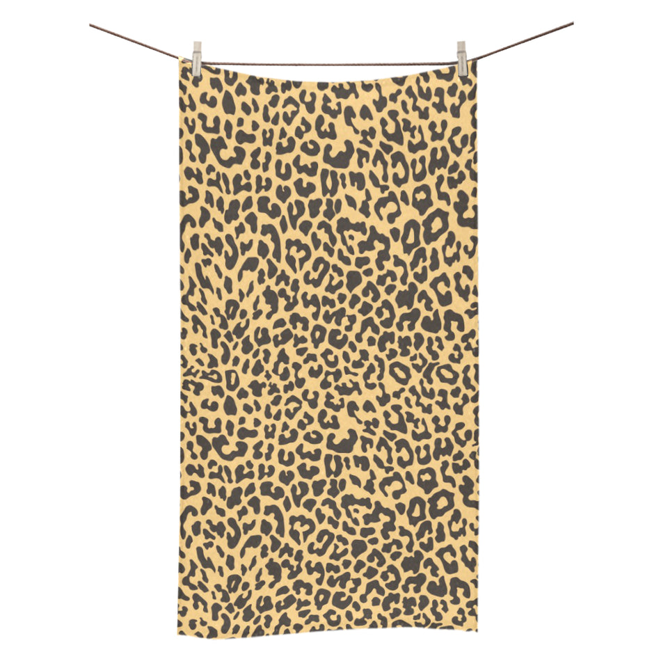 Leopard skin print Bath Towel