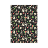 Raccoon watermelon pattern House Flag Garden Flag