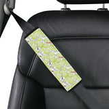 Tennis Pattern Print Design 01 Car Seat Belt Cover