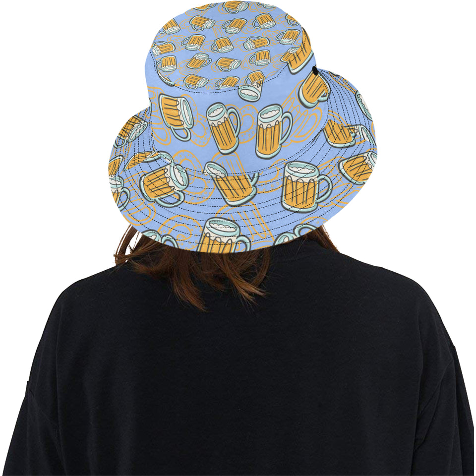 Beer pattern Unisex Bucket Hat