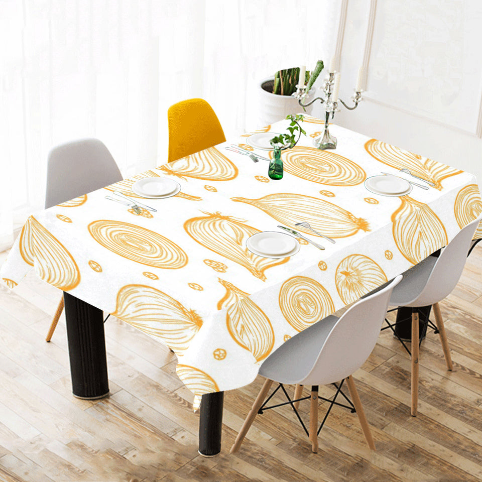 hand drawn onion pattern Tablecloth