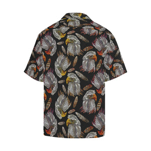 Eagle Pattern Print Design 05 Men's All Over Print Hawaiian Shirt (Model T58)