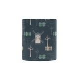 windmill tree pattern Morphing Mug Heat Changing Mug