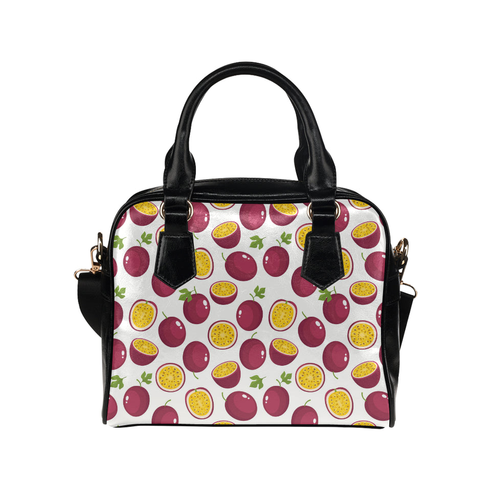 Passion fruit design pattern Shoulder Handbag