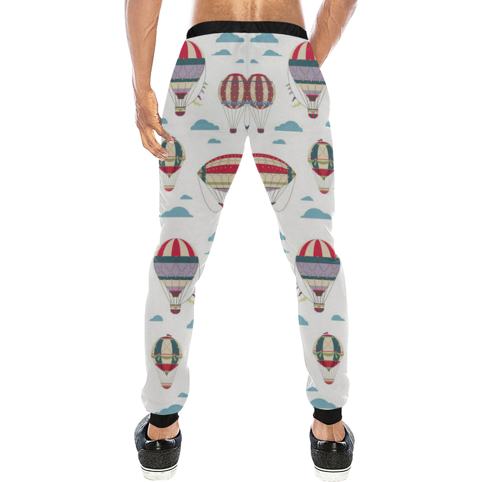 Hot air balloon pattern Unisex Casual Sweatpants