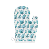 Coral Reef Pattern Print Design 04 Heat Resistant Oven Mitts