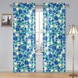 blueberry design pattern Gauze Curtain