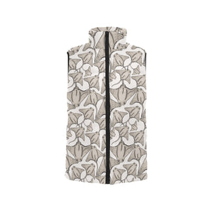 Stingray Pattern Print Design 05 Men's Padded Vest