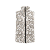 Stingray Pattern Print Design 05 Men's Padded Vest